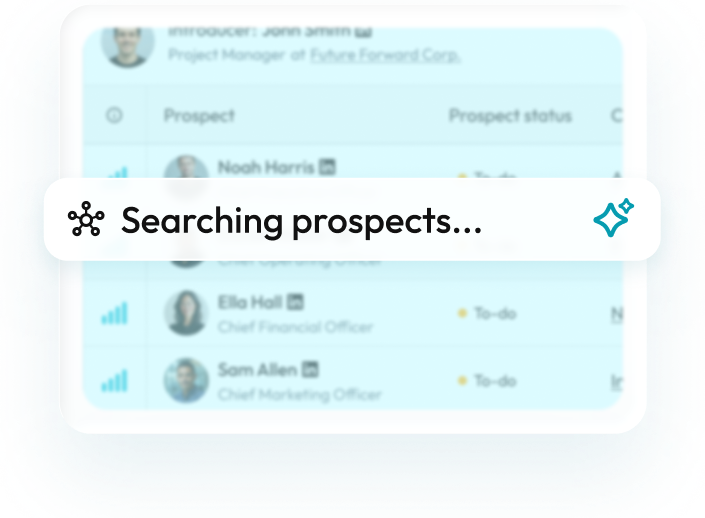 Identify new stakeholders in existing accounts